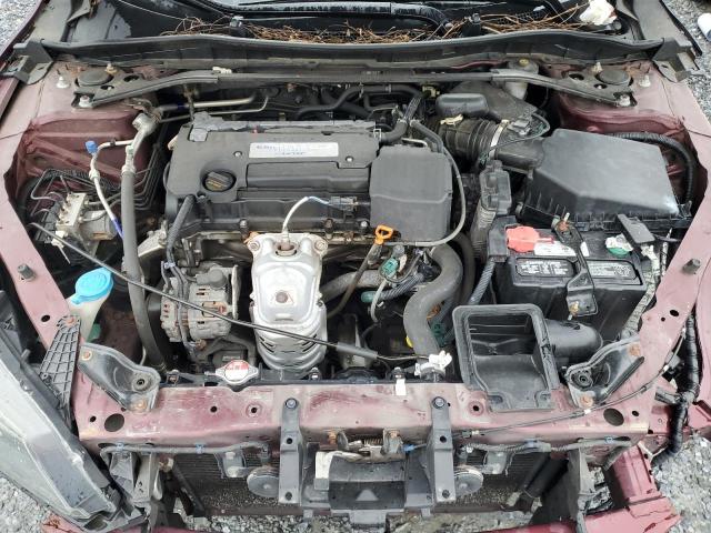 1HGCR2F82FA265373 - 2015 HONDA ACCORD EXL BURGUNDY photo 11