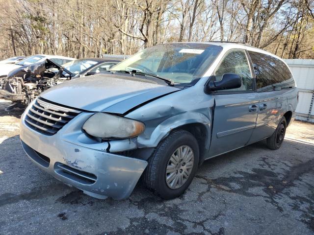 2A4GP44R46R841886 - 2006 CHRYSLER TOWN & COU LX BLUE photo 1