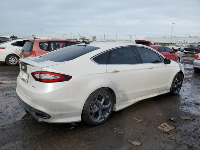 3FA6P0K91FR157598 - 2015 FORD FUSION TITANIUM WHITE photo 3