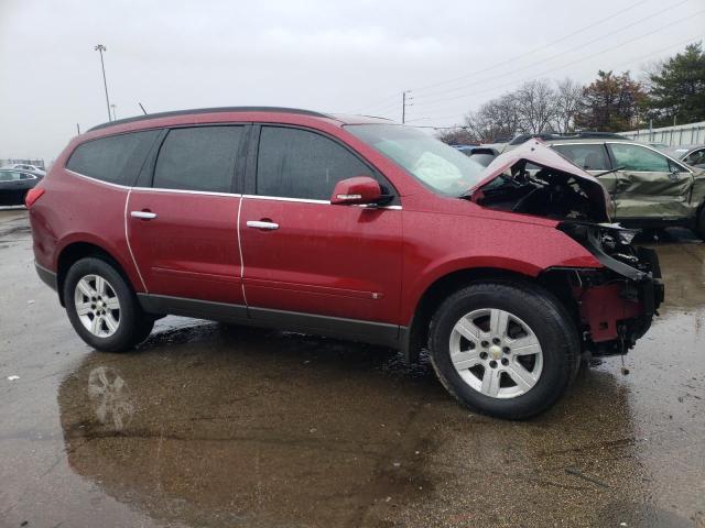 1GNLRGED5AS119246 - 2010 CHEVROLET TRAVERSE LT RED photo 4