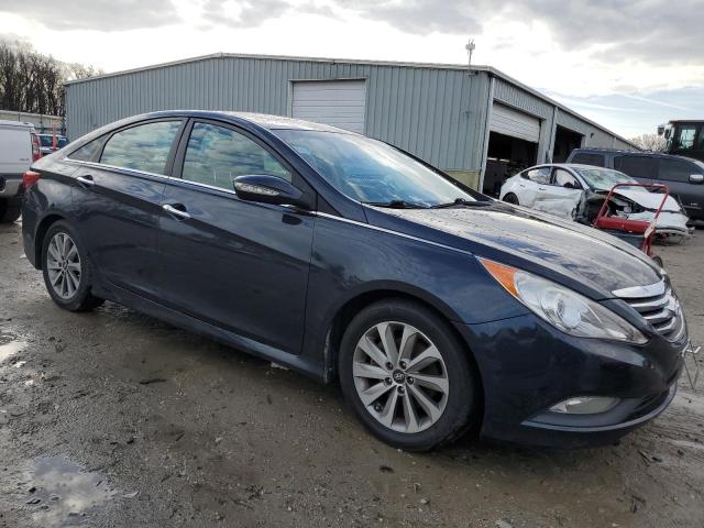 5NPEC4AC6EH866647 - 2014 HYUNDAI SONATA SE TEAL photo 4