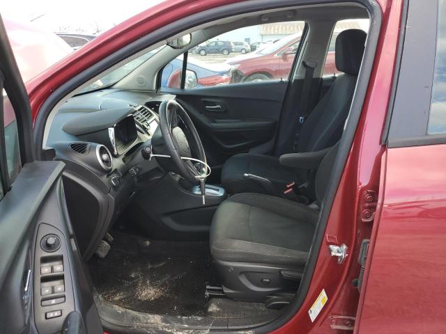 KL7CJPSBXFB062498 - 2015 CHEVROLET TRAX 1LS RED photo 7