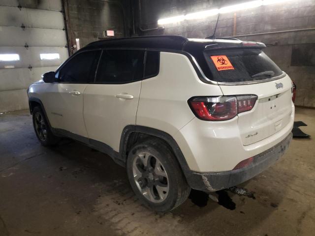 3C4NJDCB4JT357581 - 2018 JEEP COMPASS LIMITED WHITE photo 2