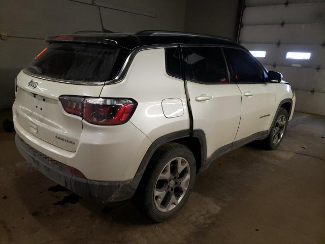 3C4NJDCB4JT357581 - 2018 JEEP COMPASS LIMITED WHITE photo 3