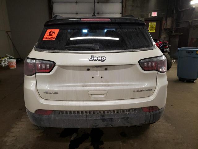 3C4NJDCB4JT357581 - 2018 JEEP COMPASS LIMITED WHITE photo 6