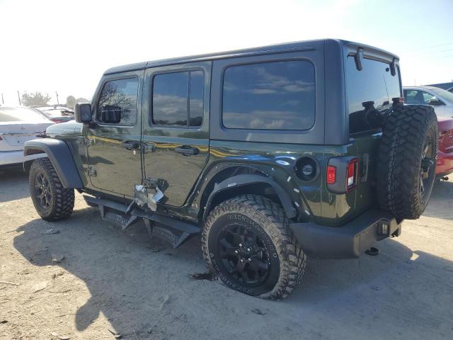 1C4HJXDN2MW589439 - 2021 JEEP WRANGLER U SPORT მწვანე ფოტო 2