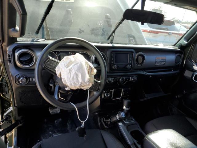 1C4HJXDN2MW589439 - 2021 JEEP WRANGLER U SPORT მწვანე ფოტო 8