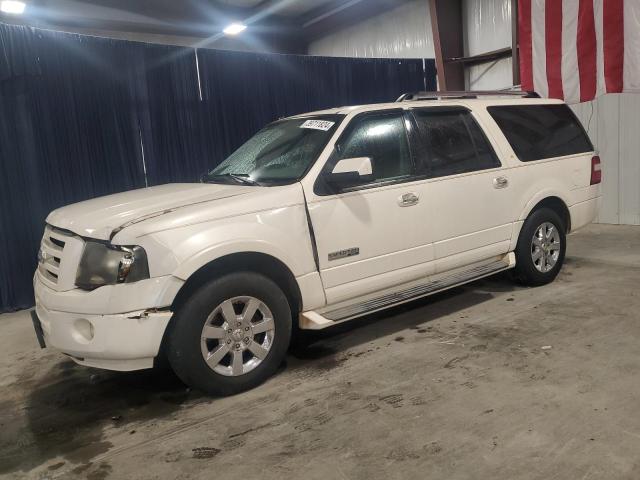 1FMFK19517LA29360 - 2007 FORD EXPEDITION EL LIMITED WHITE photo 1