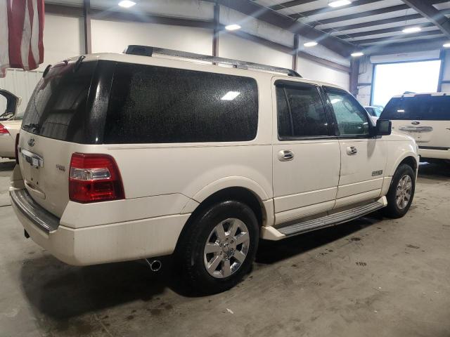 1FMFK19517LA29360 - 2007 FORD EXPEDITION EL LIMITED WHITE photo 3