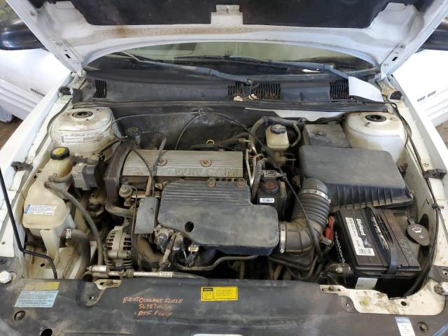 1G2NF52T31C204224 - 2001 PONTIAC GRAND AM SE1 WHITE photo 11