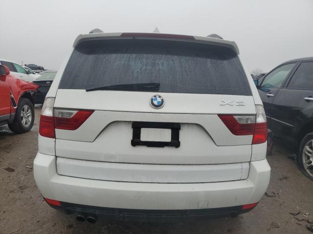 WBXPC93457WF15632 - 2007 BMW X3 3.0SI WHITE photo 6