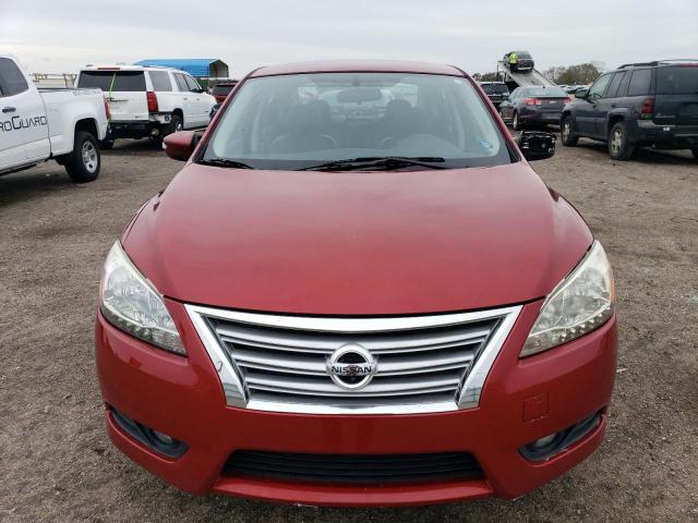 3N1AB7AP2DL735934 - 2013 NISSAN SENTRA S RED photo 5