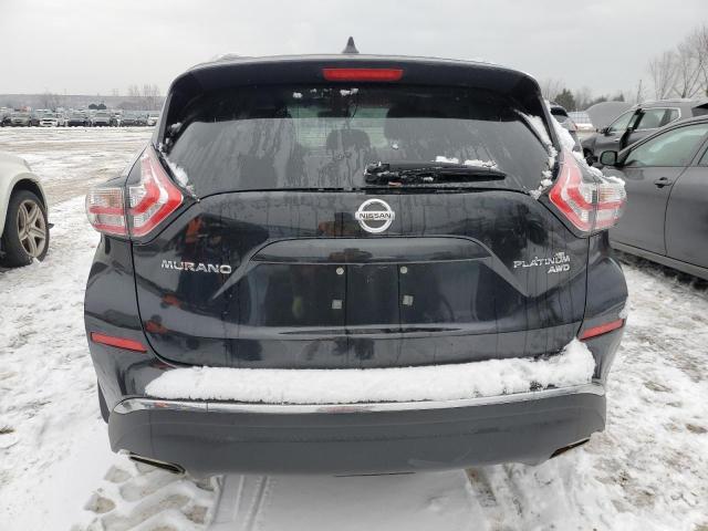 5N1AZ2MH2HN101024 - 2017 NISSAN MURANO S BLACK photo 6