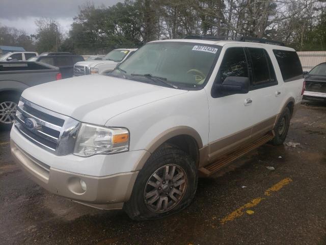 1FMJK1H55BEF33838 - 2011 FORD EXPEDITION EL XLT WHITE photo 1