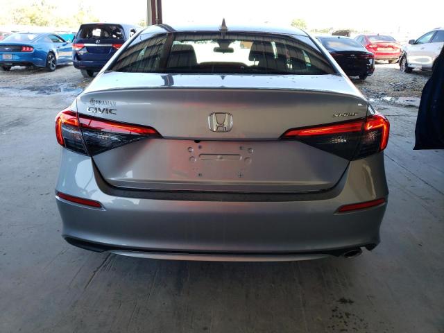 2HGFE2F56NH604103 - 2022 HONDA CIVIC SPORT GRAY photo 6