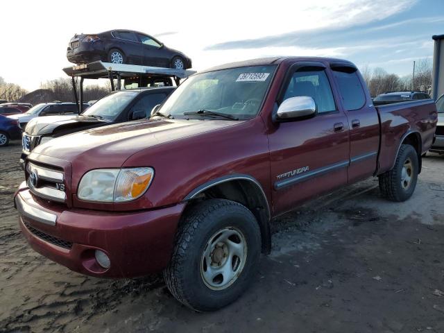 5TBBT44125S463362 - 2005 TOYOTA TUNDRA ACCESS CAB SR5 MAROON photo 1
