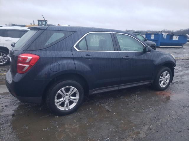 2GNALBEK9H1527687 - 2017 CHEVROLET EQUINOX LS BLUE photo 3