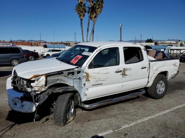 5TEJU62N27Z325988 - 2007 TOYOTA TACOMA DOUBLE CAB PRERUNNER WHITE photo 1