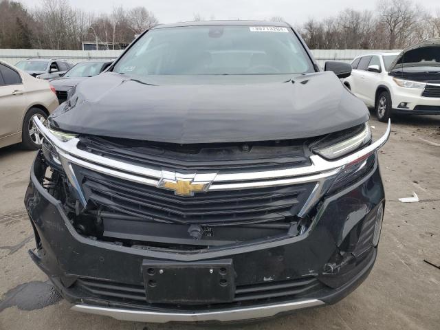 3GNAXUEV7NL242894 - 2022 CHEVROLET EQUINOX LT BLACK photo 5