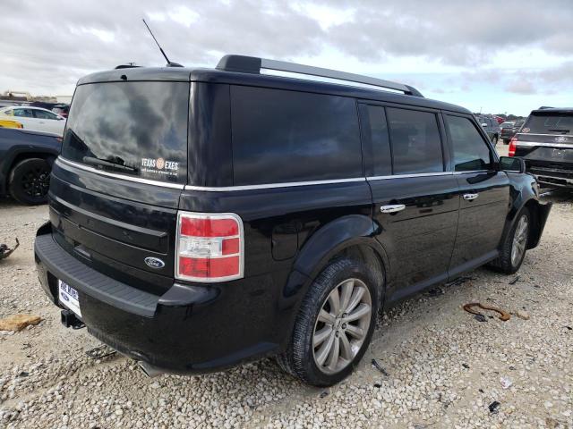 2FMGK5C87KBA38734 - 2019 FORD FLEX SEL BLACK photo 3