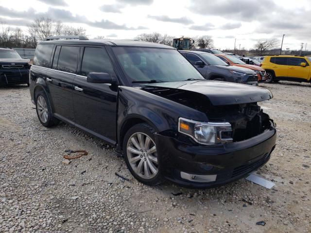 2FMGK5C87KBA38734 - 2019 FORD FLEX SEL BLACK photo 4