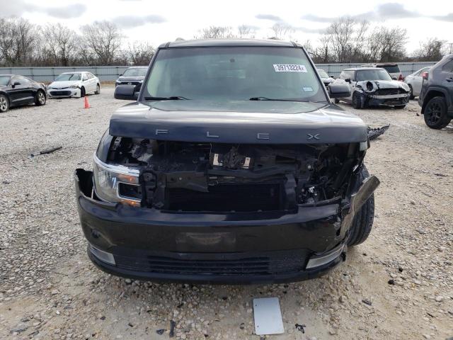 2FMGK5C87KBA38734 - 2019 FORD FLEX SEL BLACK photo 5