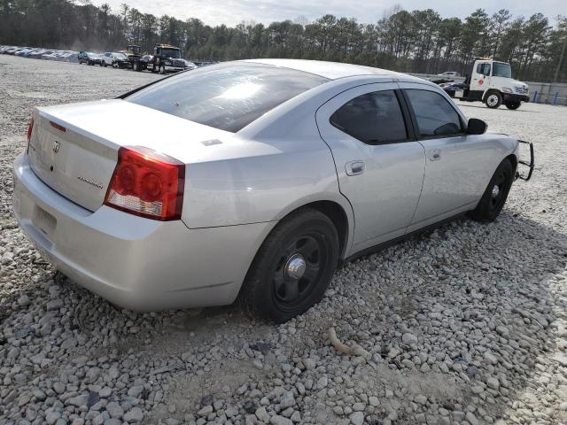 2B3AA4CT8AH203280 - 2010 DODGE CHARGER SILVER photo 3