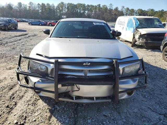 2B3AA4CT8AH203280 - 2010 DODGE CHARGER SILVER photo 5