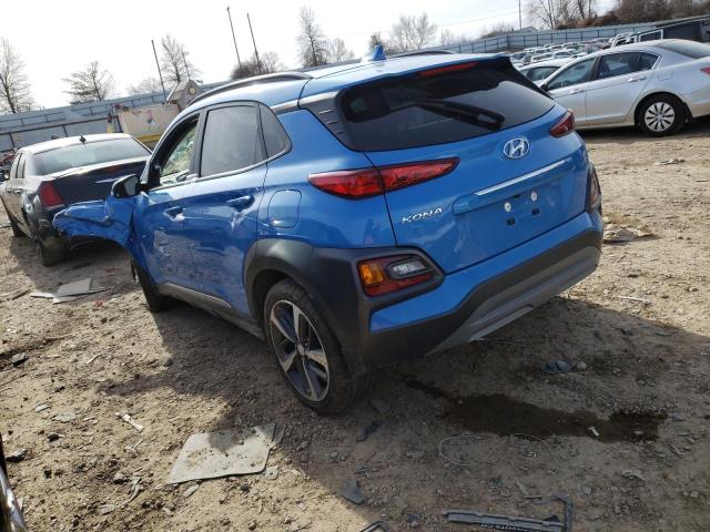 KM8K5CA56LU574892 - 2020 HYUNDAI KONA ULTIMATE BLUE photo 2