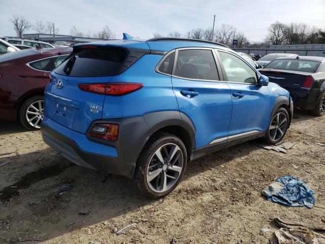 KM8K5CA56LU574892 - 2020 HYUNDAI KONA ULTIMATE BLUE photo 3