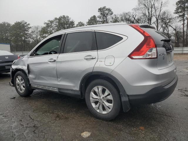 2HKRM3H79DH505641 - 2013 HONDA CR-V EXL SILVER photo 2