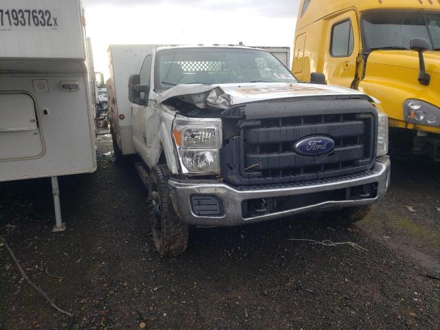 1FDUF5GT1EEB82388 - 2014 FORD F550 SUPER DUTY WHITE photo 1