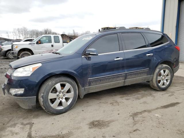 1GNLVHED4AJ217501 - 2010 CHEVROLET TRAVERSE LTZ BLUE photo 1