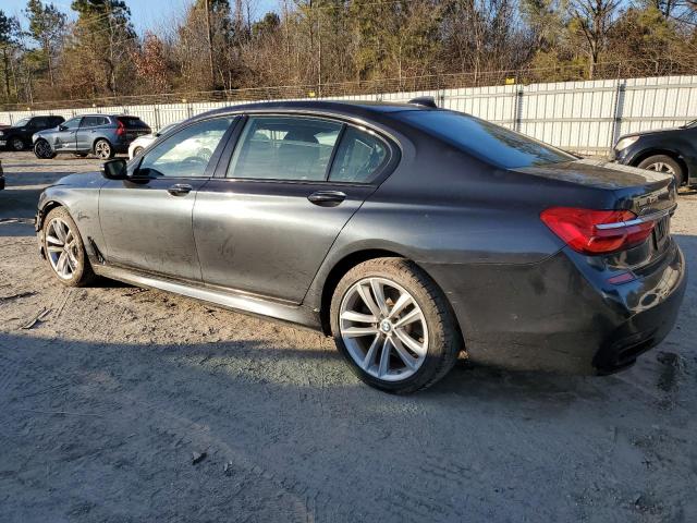 WBA7F2C56HG421804 - 2017 BMW 750 XI GRAY photo 2