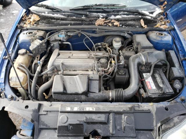 1G1JF52F137274880 - 2003 CHEVROLET CAVALIER LS BLUE photo 11