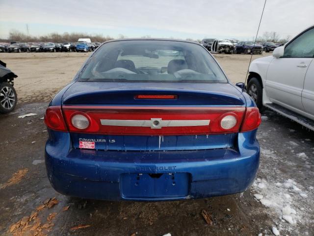 1G1JF52F137274880 - 2003 CHEVROLET CAVALIER LS BLUE photo 6