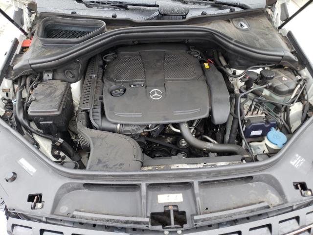 4JGDA5HB8CA016071 - 2012 MERCEDES-BENZ ML 350 4MATIC WHITE photo 12