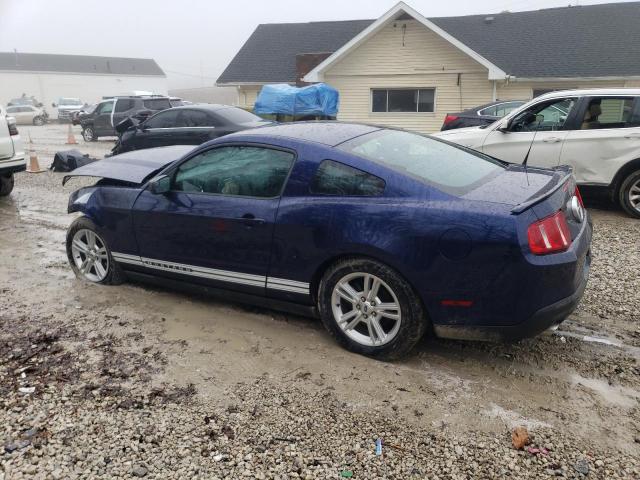 1ZVBP8AM5C5284668 - 2012 FORD MUSTANG BLUE photo 2