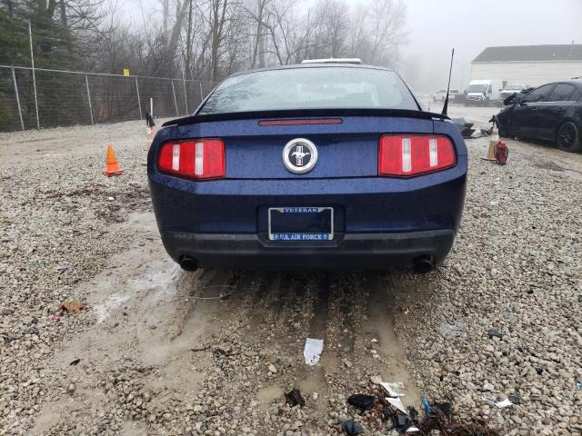 1ZVBP8AM5C5284668 - 2012 FORD MUSTANG BLUE photo 6