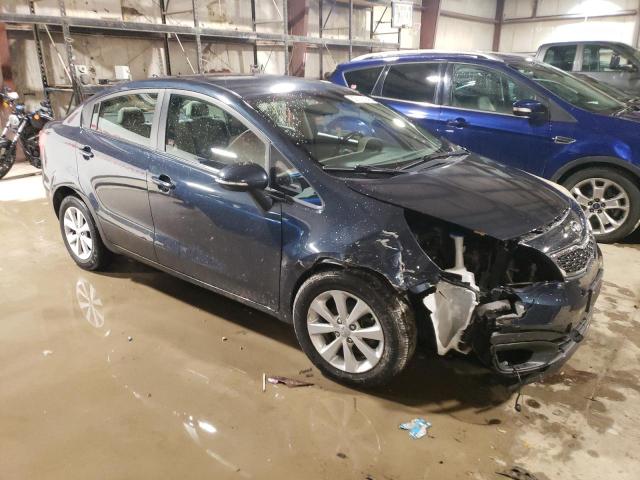 KNADN4A3XF6446579 - 2015 KIA RIO EX BLUE photo 4