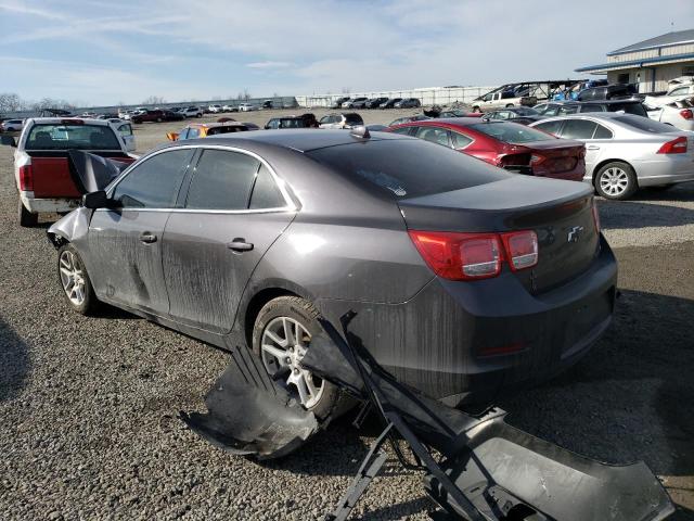 1G11D5RR2DF113158 - 2013 CHEVROLET MALIBU 1LT შავი ფოტო 2