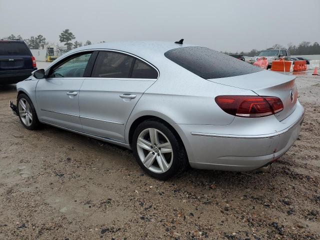 WVWBN7AN8DE551430 - 2013 VOLKSWAGEN CC SPORT SILVER photo 2