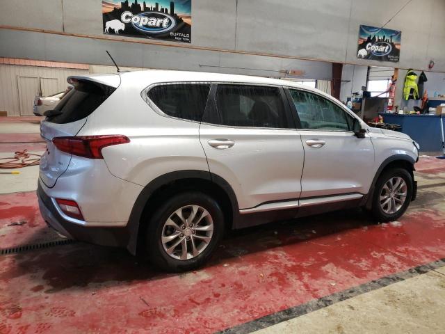 5NMS2CAD0KH035159 - 2019 HYUNDAI SANTA FE SE SILVER photo 3