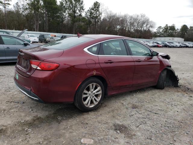 1C3CCCAB4HN503569 - 2017 CHRYSLER 200 LIMITED BURGUNDY photo 3