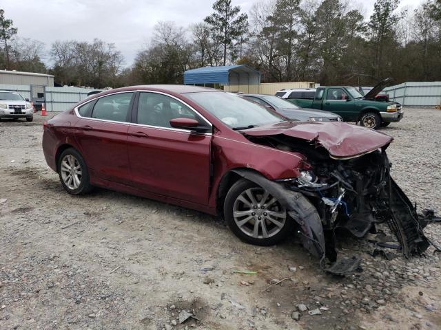 1C3CCCAB4HN503569 - 2017 CHRYSLER 200 LIMITED BURGUNDY photo 4