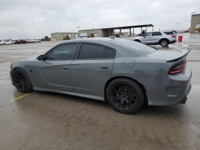 2C3CDXL94KH547277 - 2019 DODGE CHARGER SRT HELLCAT GRAY photo 2