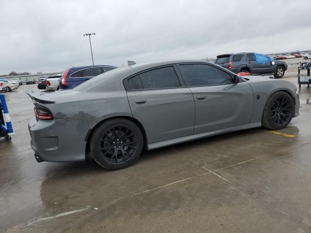 2C3CDXL94KH547277 - 2019 DODGE CHARGER SRT HELLCAT GRAY photo 3