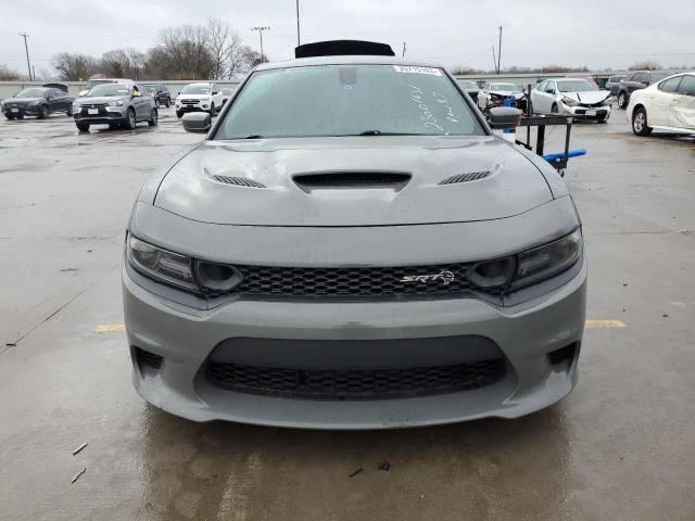 2C3CDXL94KH547277 - 2019 DODGE CHARGER SRT HELLCAT GRAY photo 5