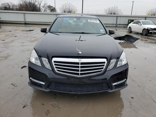 WDDHF5KB9DA666485 - 2013 MERCEDES-BENZ E 350 BLACK photo 5