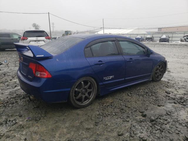 2HGFA55558H700324 - 2008 HONDA CIVIC SI BLUE photo 3